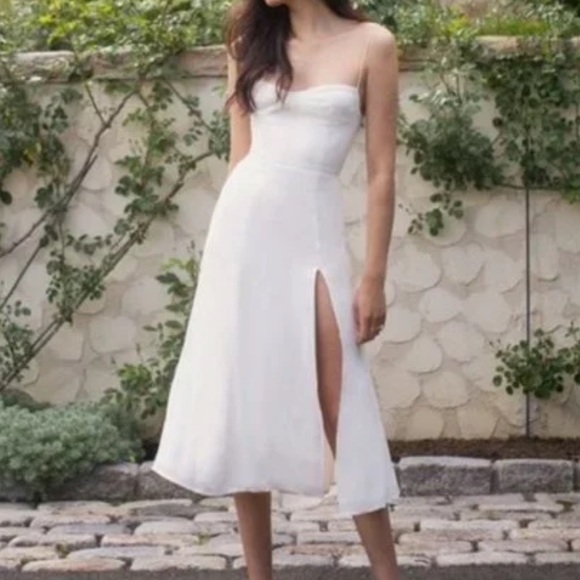 Reformation Juliette dress size 2 ivory - Picture 2 of 10